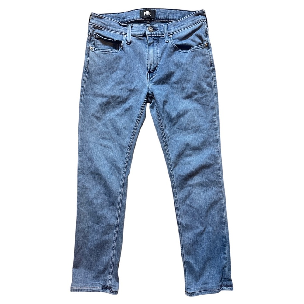 PAIGE Federal Straight Leg Jeans Dark Wash Denim Size 29